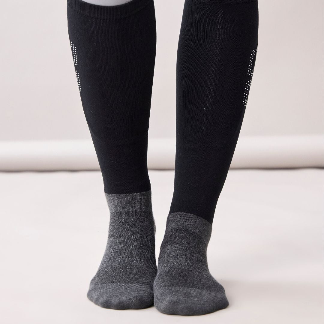 Horseware Alessandro Albanese® Crystal Riding Sock in Black