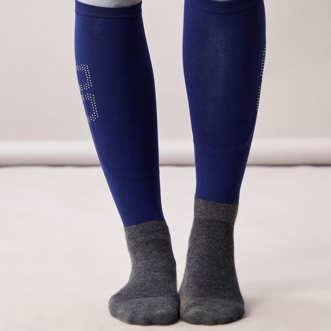 Horseware Alessandro Albanese® Crystal Riding Sock in Navy