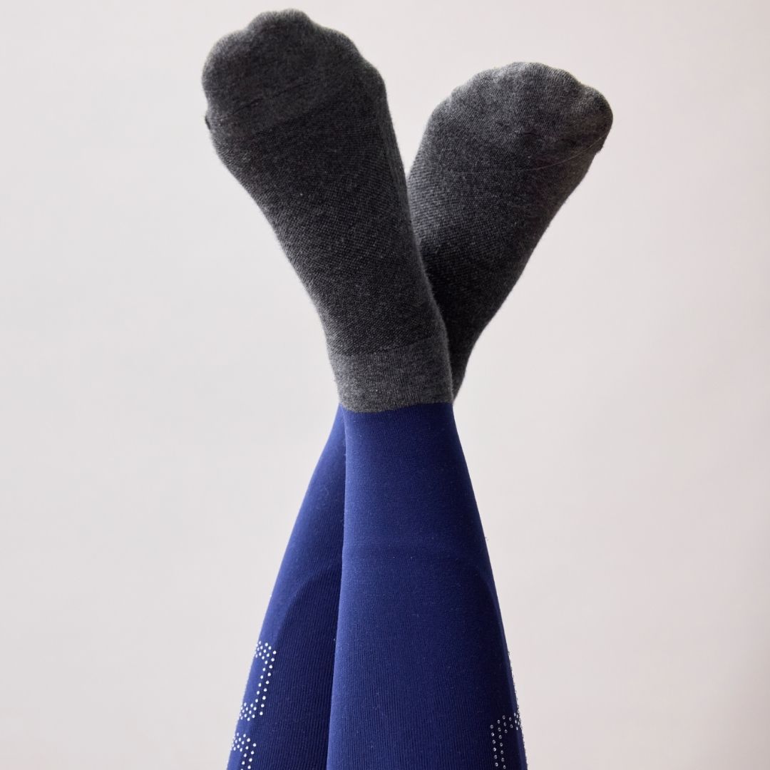 Horseware Alessandro Albanese® Crystal Riding Sock in Navy