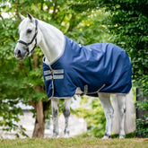 Horseware Amigo Ripstop 900D Fleece Lined Turnout Rug in Navy/Titanium Grey (50g)