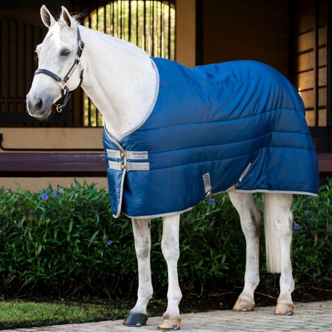 Horseware Amigo Ripstop Insulator Stable Rug in Navy (100g)