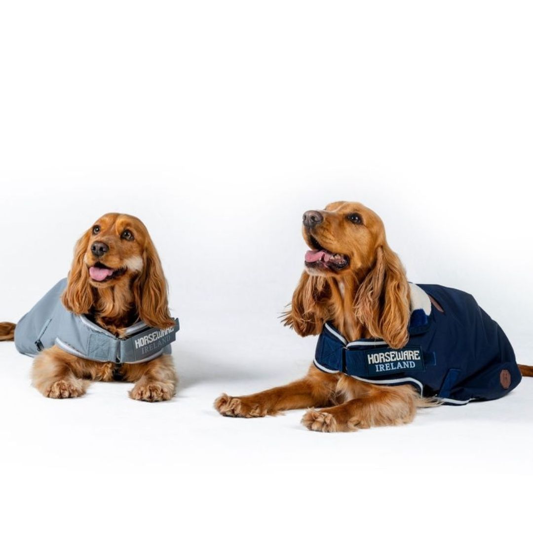Horseware Newmarket Dog Coat in Witney Navy