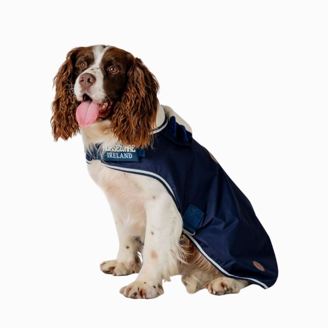Horseware Newmarket Dog Coat in Witney Navy