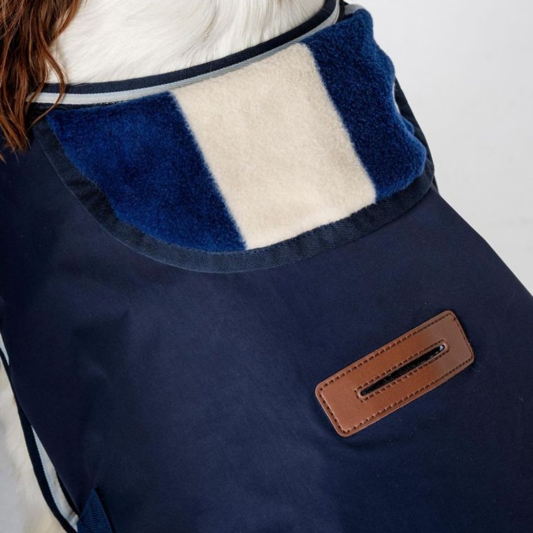 Horseware Newmarket Dog Coat in Witney Navy