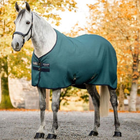 Horseware Rambo TechniWaffle Cooler Rug in Dynasty Green