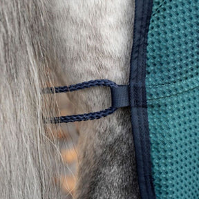 Horseware Rambo TechniWaffle Cooler Rug in Dynasty Green