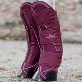 Horseware Signature Travel Boots in Burgundy