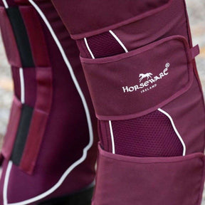 Horseware Signature Travel Boots in Burgundy