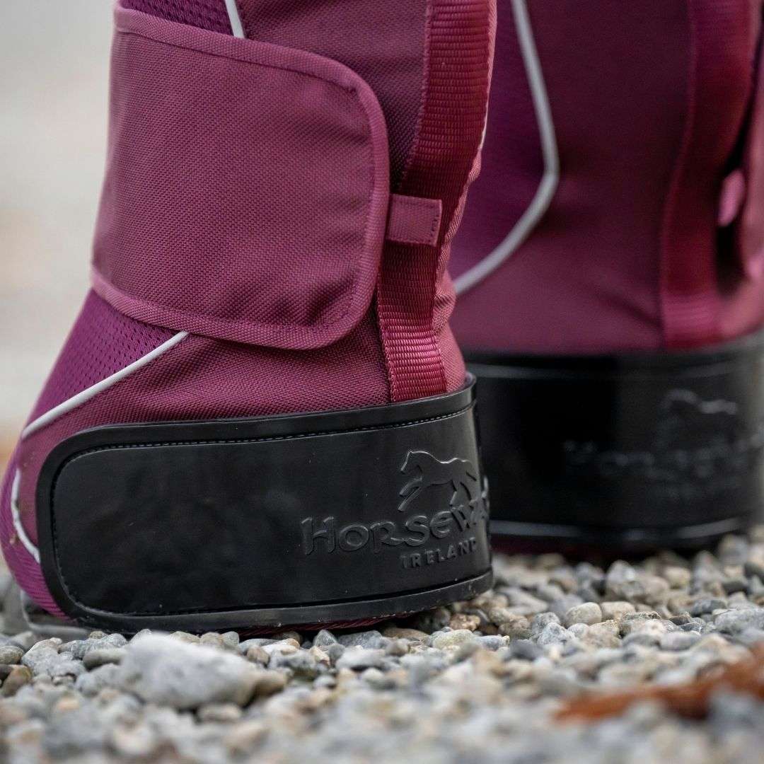 Horseware Signature Travel Boots in Burgundy
