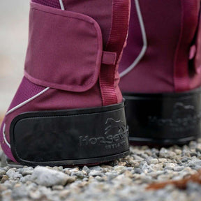 Horseware Signature Travel Boots in Burgundy