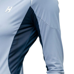 Horseware Women's Stamina Long Sleeve Quarter Zip Baselayer in Blue