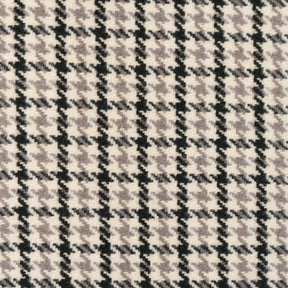 Humility Women's Houndstooth Long Coat in Grey