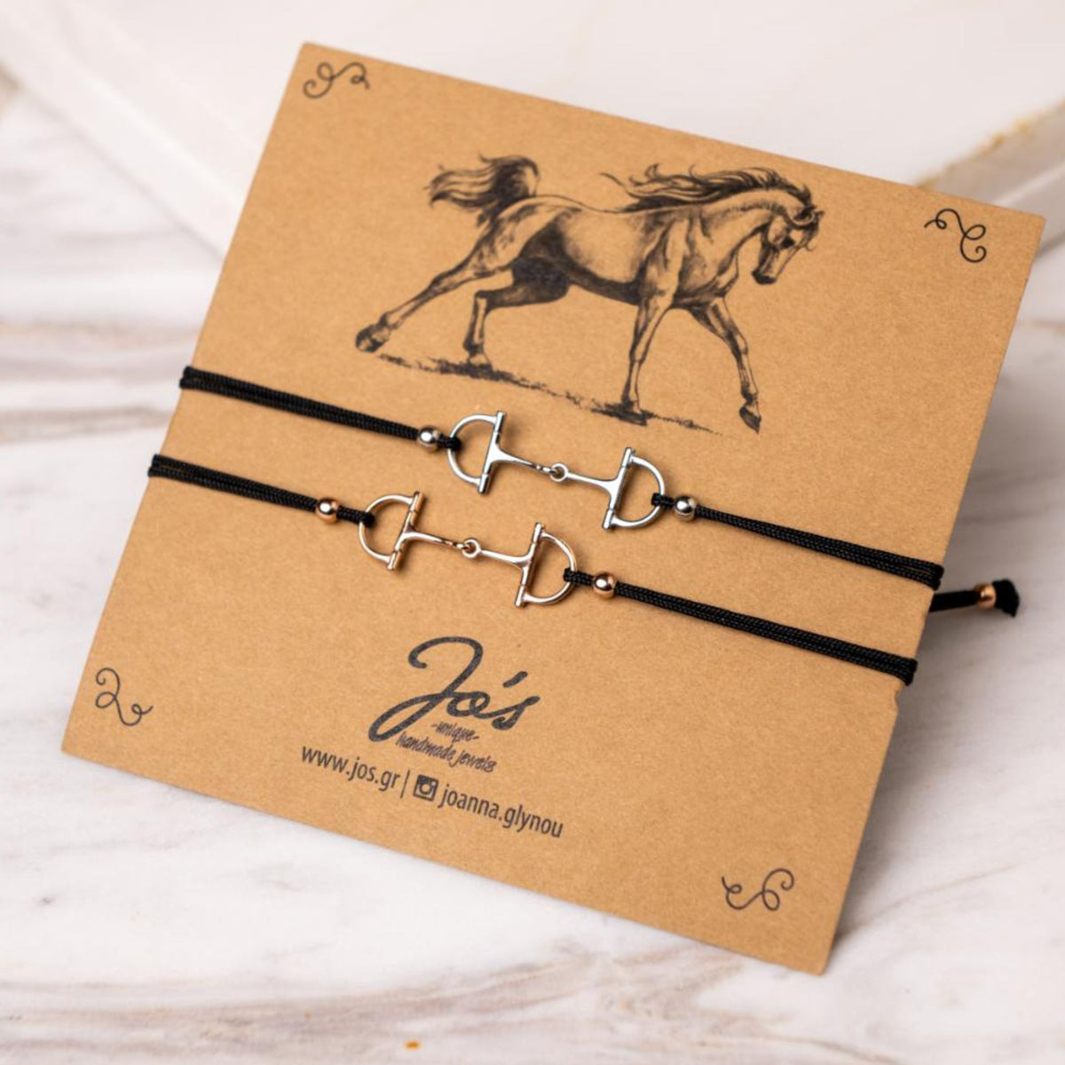 Jo's Sterling Silver D-Ring Bit Bracelet in Silver