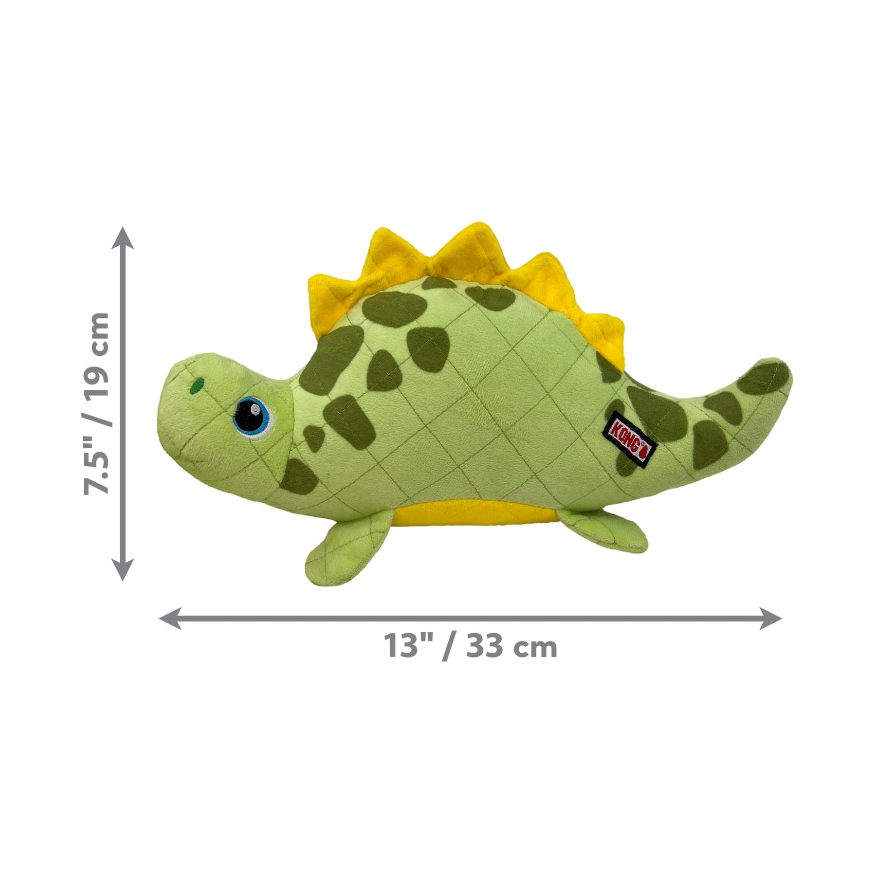 KONG Dynos Roars Dog Toy in Green