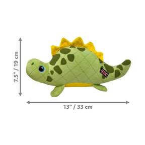 KONG Dynos Roars Dog Toy in Green