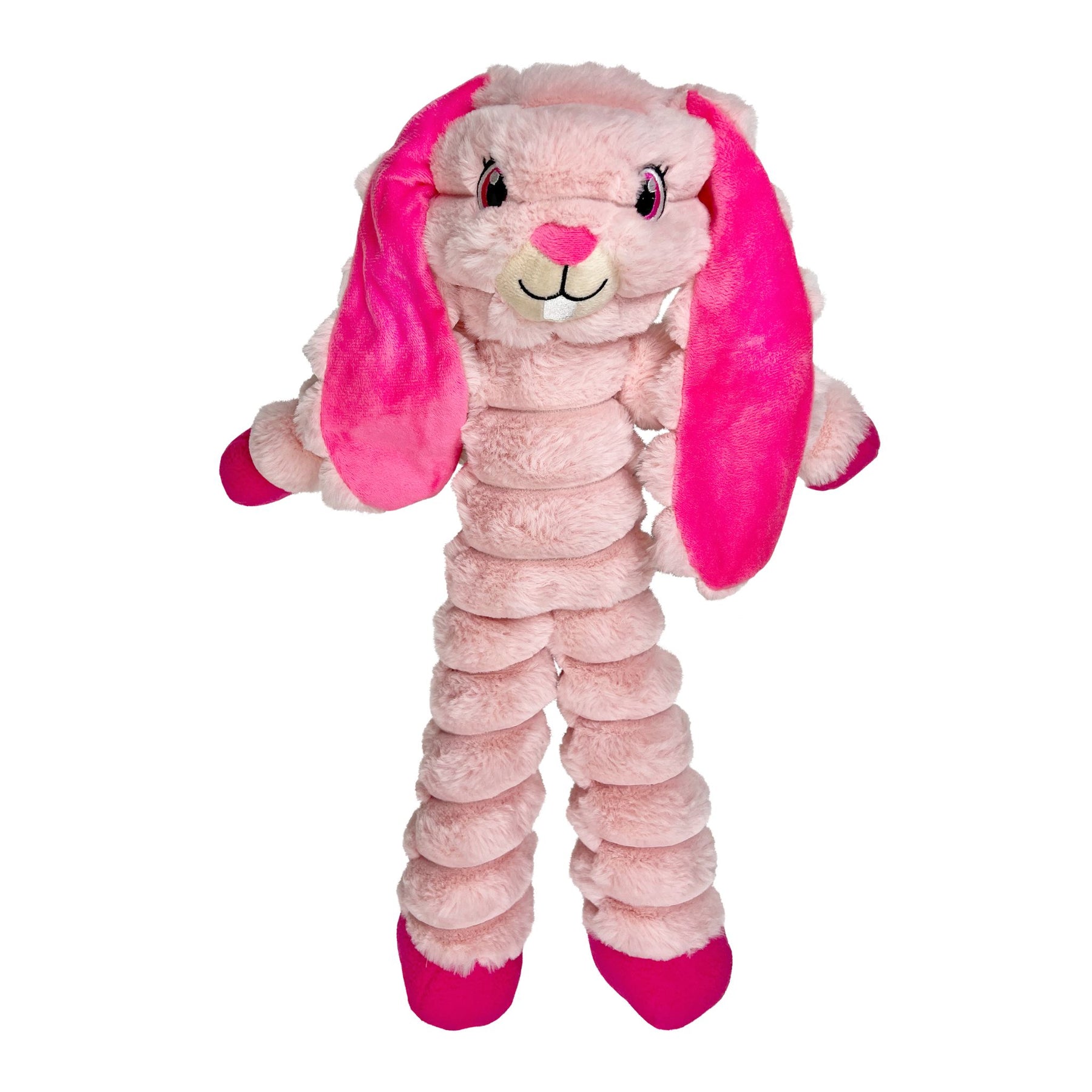 KONG Shakers Crumples Jumbo Floppy Bunny Plush Dog Toy