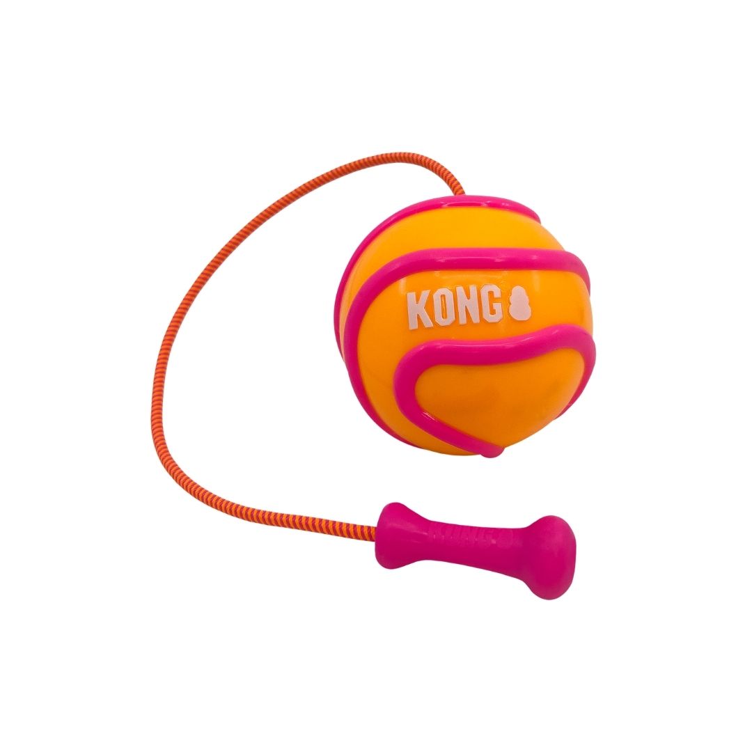 KONG Bunji High-Viz Ball Dog Toy