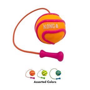 KONG Bunji High-Viz Ball Dog Toy