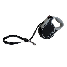 KONG Retractable Terrain Tape Dog Lead in Black
