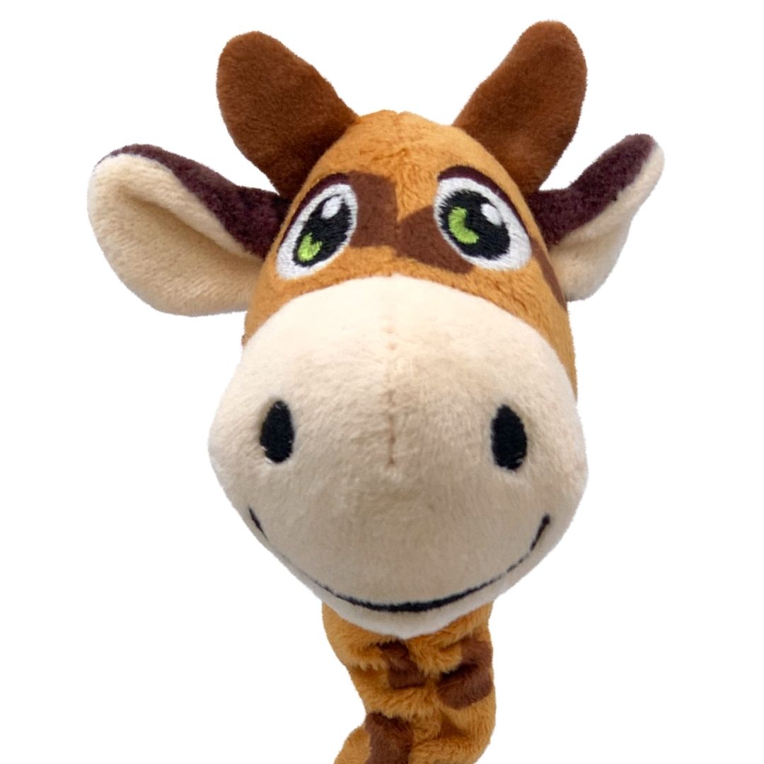 KONG Shakers Bobz Giraffe Dog Plush Toy