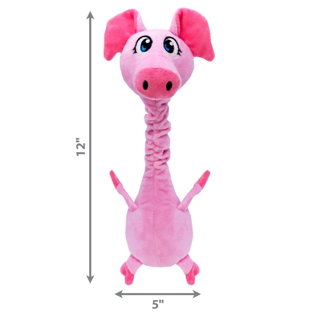 KONG Shakerz Bobz Pig Dog Toy