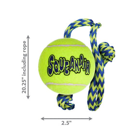 KONG SqueakAir Ball witn Rope