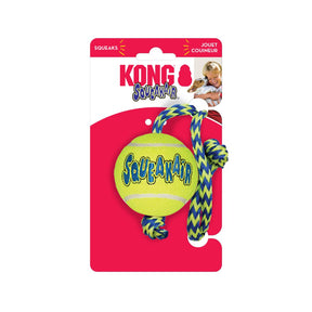 KONG SqueakAir Ball witn Rope