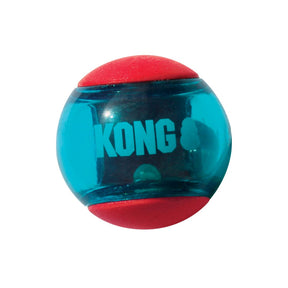 KONG Squeezz Action Ball in Red