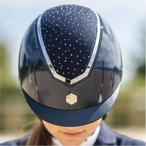 KYLO Navy Gloss Silver Crystal