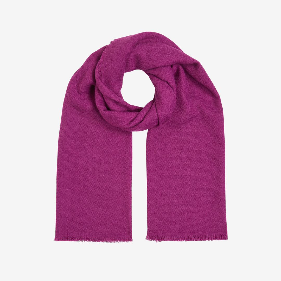 King Louie Crush Scarf in Wild Fuchsia