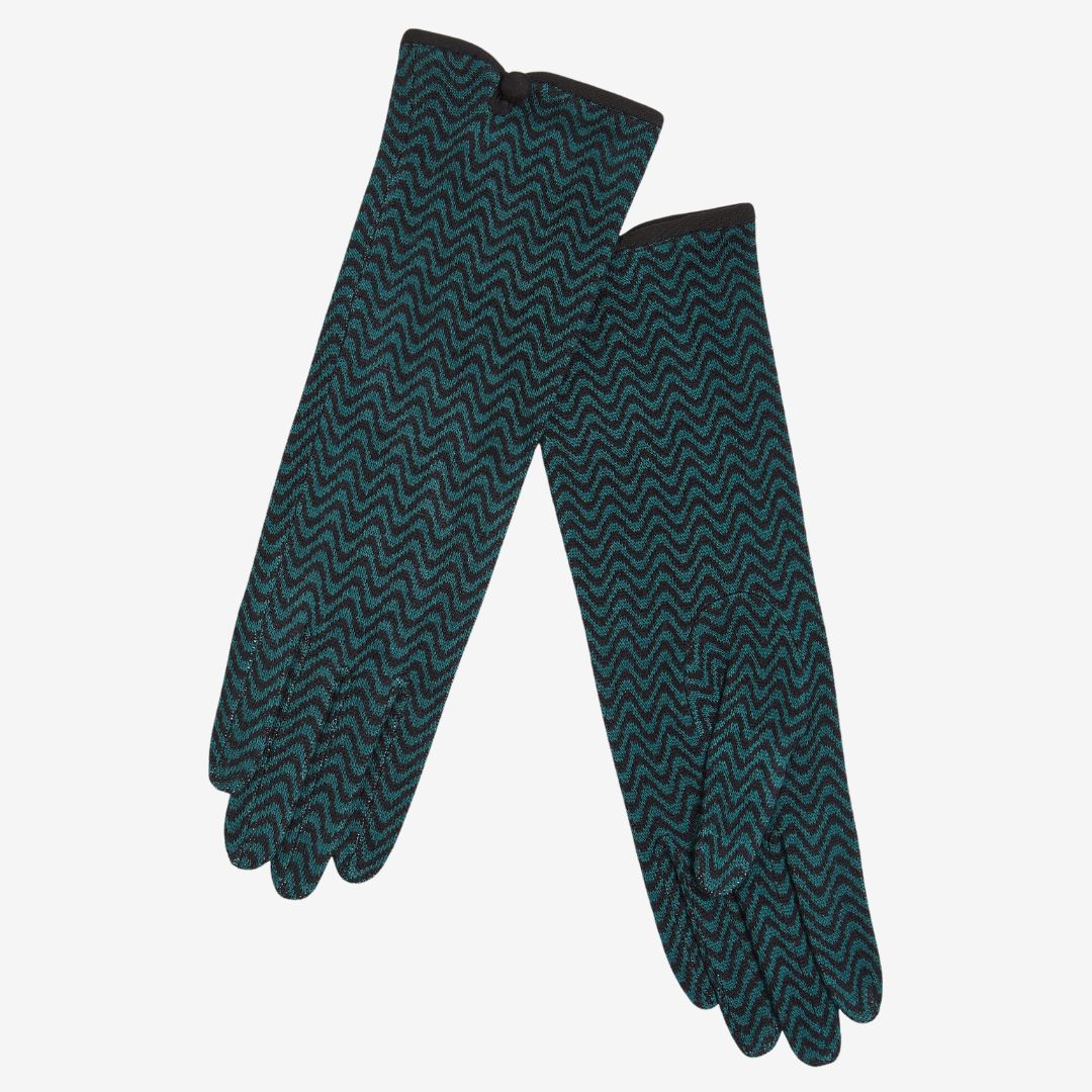 King Louie Teddy Gloves in Urban Green