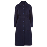 King Louie Women's Arabella Coat Kennedy in Ink Blue