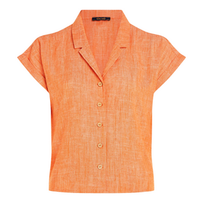 King Louie Women's Darcy Blouse Camonte in Reef Coral