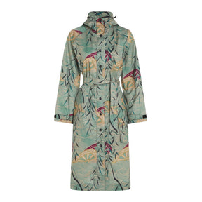 King Louie Women's Lizzy Raincoat in Dusty Turquoise