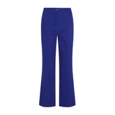 King Louie Women's Marcie Trousers Sturdy in Dazzling Blue