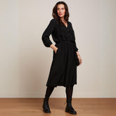 King Louie Women's Amy Dress Allegra in Black