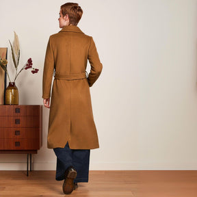 King Louie Women's Arabella Coat Reggio in Bronze Brown