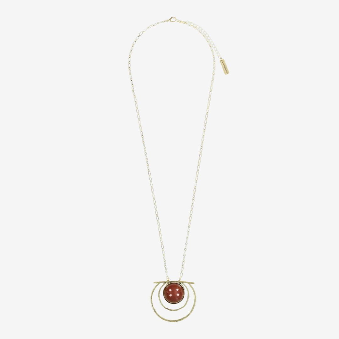 La Fee Maraboutee Gold-Plated Long Necklace with Pearls