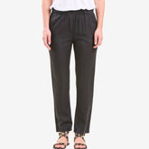 La Fee Maraboutee Women's Loose-Fitting Lyocell Trouser in Black