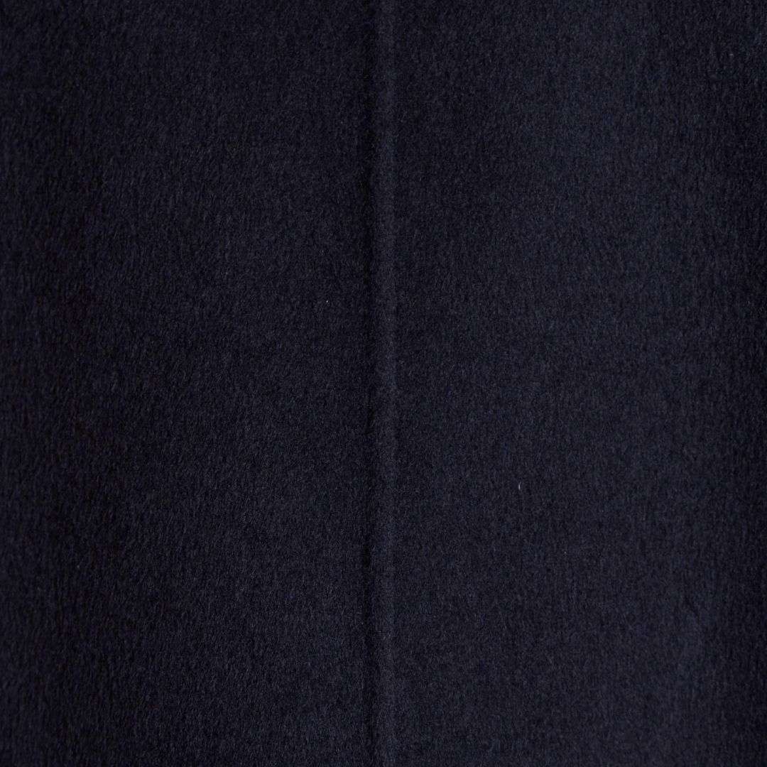 La Fee Maraboutee Women's Mid-Length Wool Coat in Navy