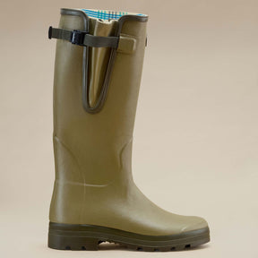 Le Chameau Men's Vierzon Jersey Lined Wellington Boot in Vert Vierzon (Iconic Green)