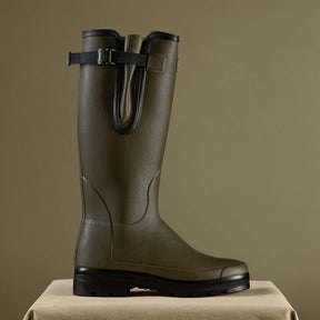 Le Chameau Men's Vierzonord Neoprene Lined Wellington Boot in Chameau Green