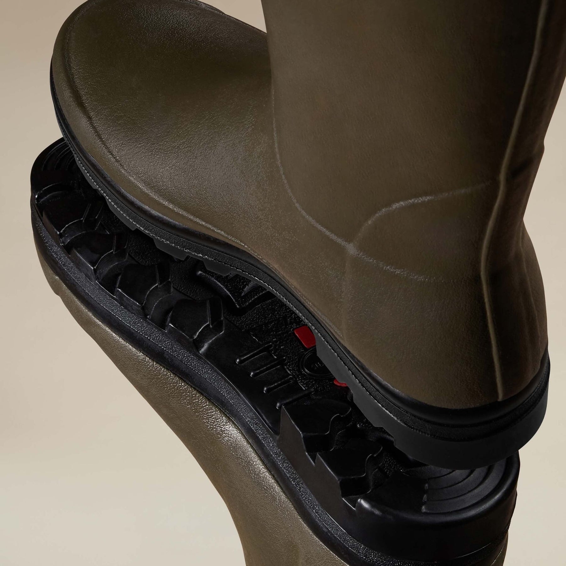 Le Chameau Men's Vierzonord Neoprene Lined Wellington Boot in Chameau Green