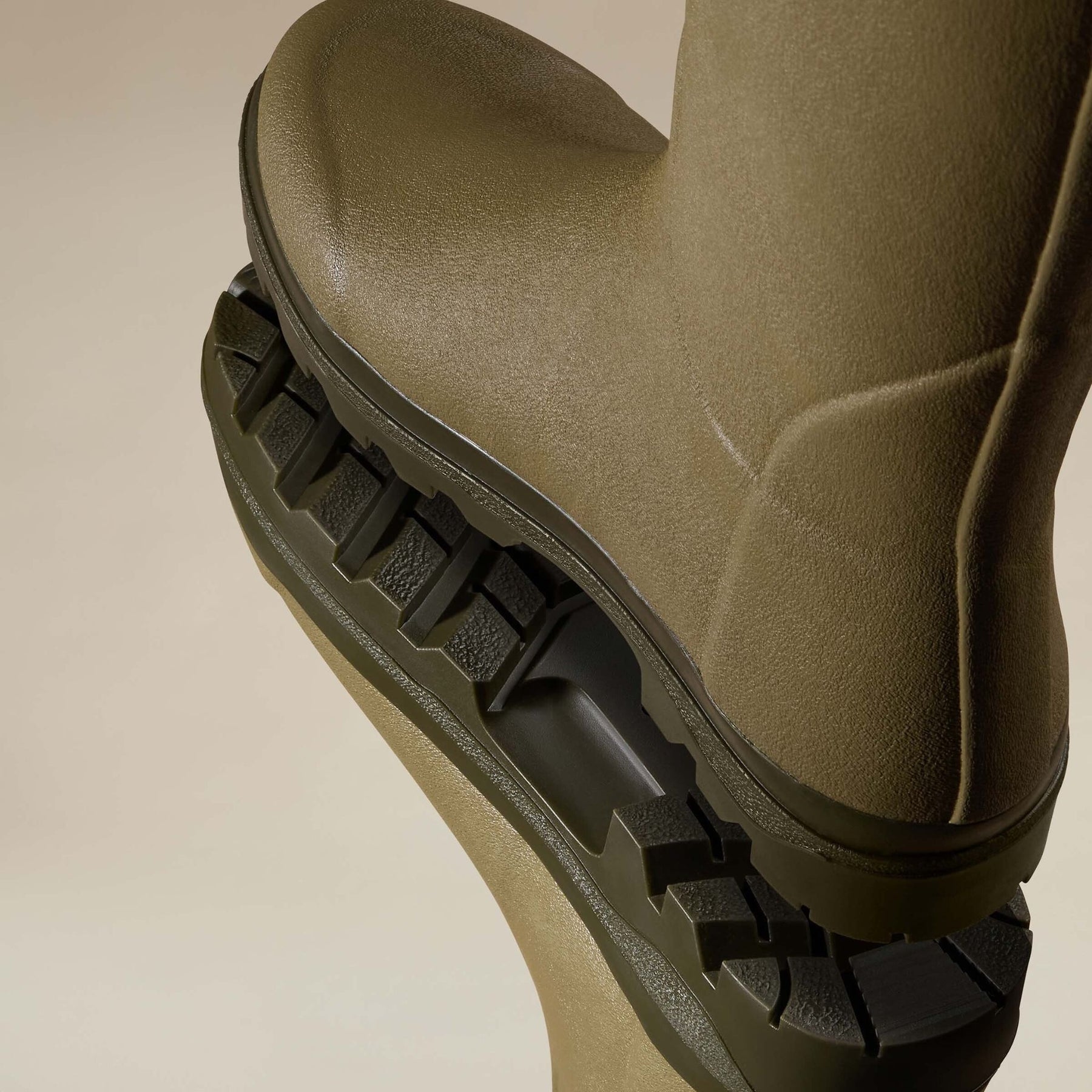 Le Chameau Women's Vierzon Jersey Lined Wellington Boots in Vert Vierzon (Iconic Green)