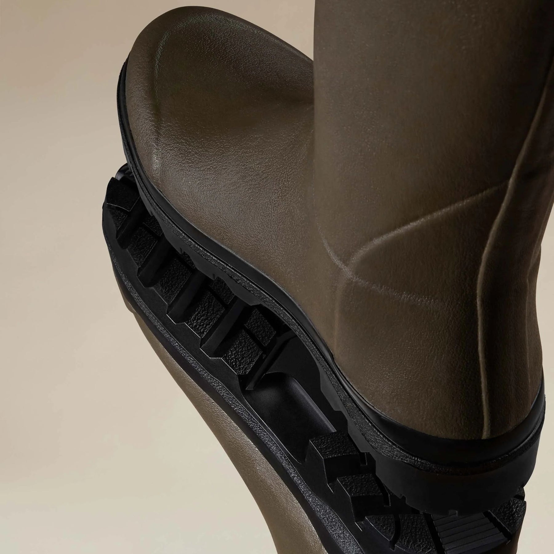 Le Chameau Women's Vierzon Jersey Lined Wellington Boots in Vert Chameau (Chameau Green)