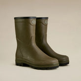 Le Chameau Men's Country Cross Neoprene Lined Bottillon Wellington Boots in Vert Chameau