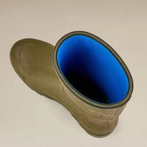 Le Chameau Men's Country Cross Neoprene Lined Bottillon Wellington Boots in Vert Chameau