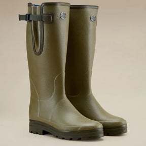 Le Chameau Women's Vierzonord Sporting Wellington Boot in Vert Vierzon