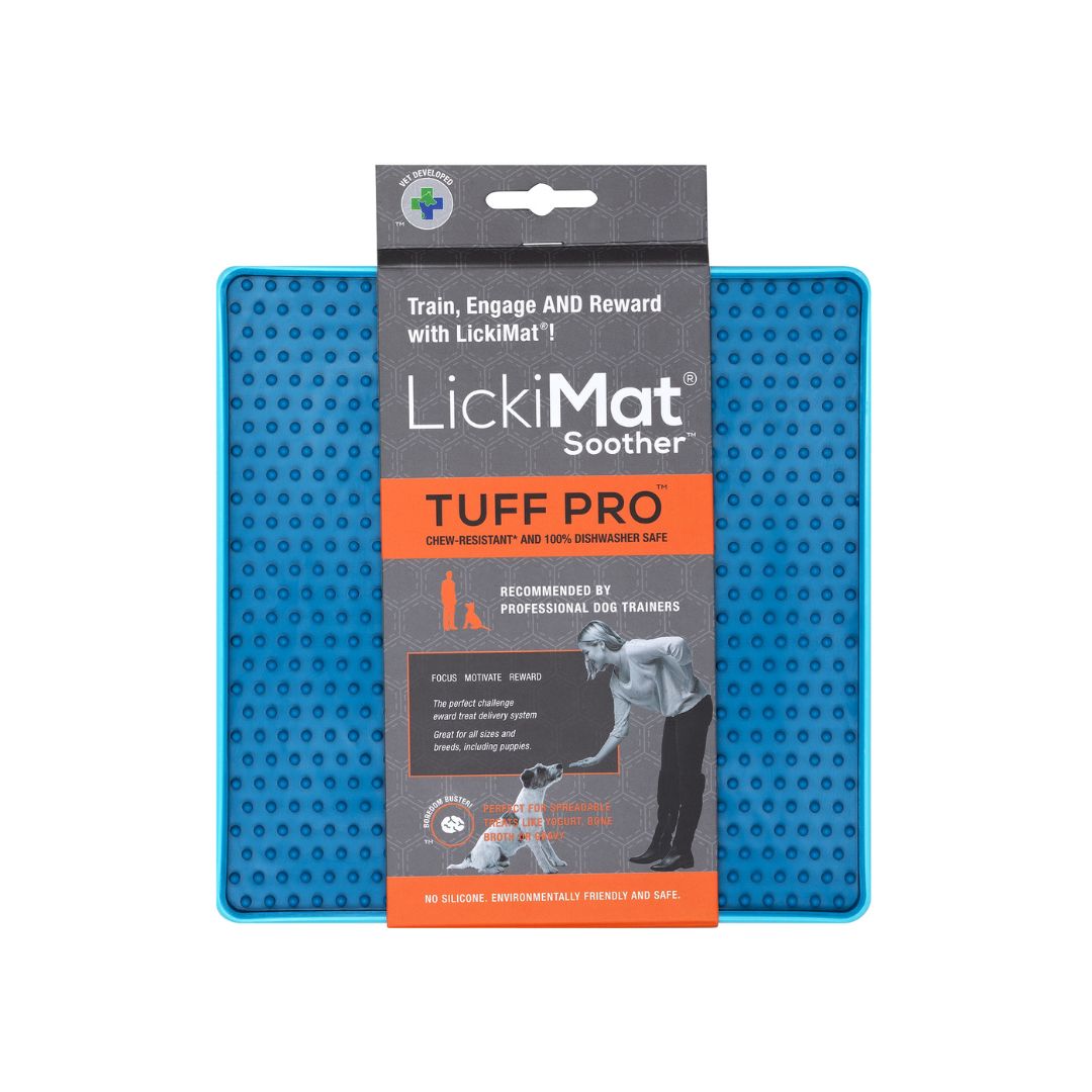 LickiMat Soother Pro Tuff Dog Slow Feeding Mat in Turquoise