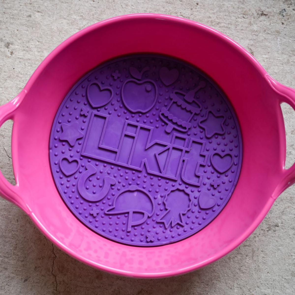 Likit Graze Maze Feeding Lick Mat in Blue